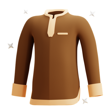 Muslim Clothes  3D Icon