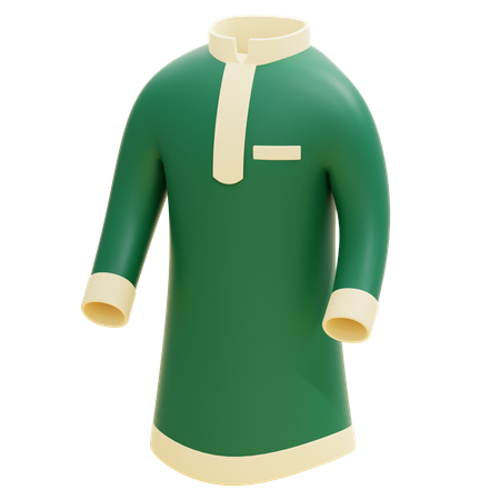Muslim clothes  3D Icon