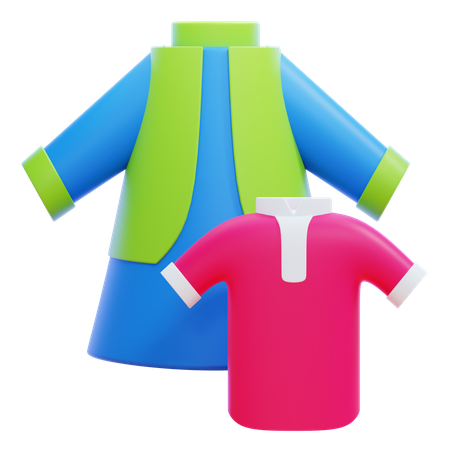 Muslim Clothes  3D Icon