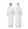Muslim Couple Giving Standing Pose