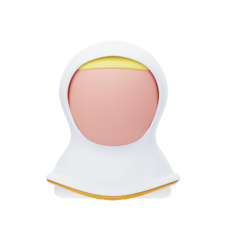 Muslim Female  3D Icon