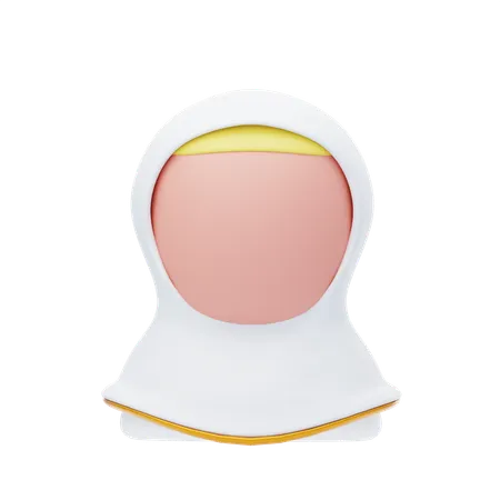Muslim Women Wearing Hijab 3 D Icon Muslim Female 3 D Icon 3D Icon