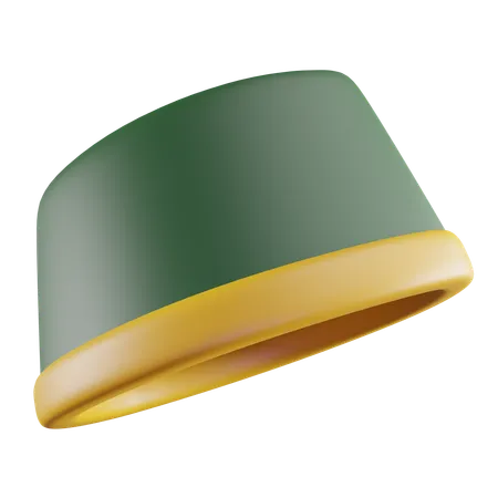 3 D Illustration Of Muslim Hat 3D Icon