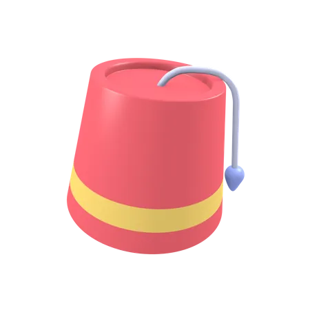 Muslim Hat  3D Illustration