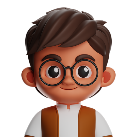Muslim Man  3D Icon