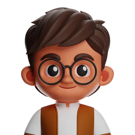 Muslim Man  3D Icon