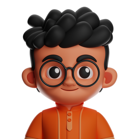 Muslim Man  3D Icon