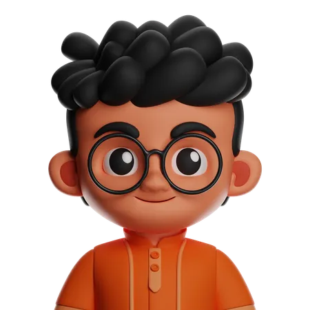 Muslim Man  3D Icon