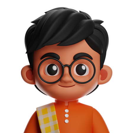 Muslim Man  3D Icon