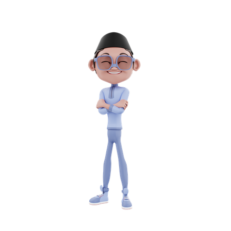 Muslim man  3D Icon