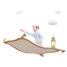 prayer carpet 3d logo