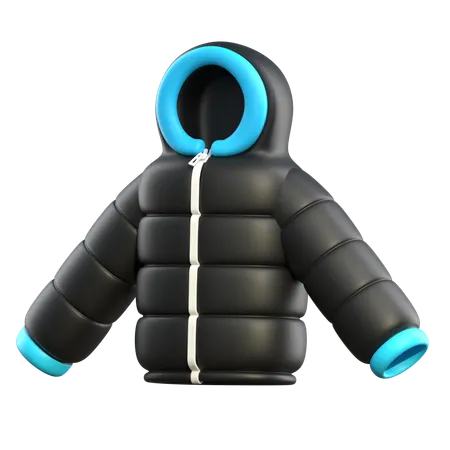 Muslim Snow Jacket  3D Icon