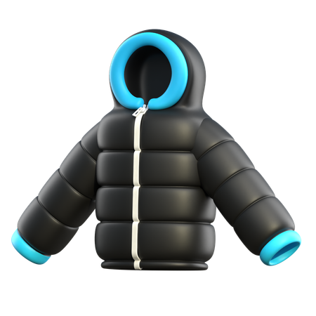 Muslim Snow Jacket  3D Icon