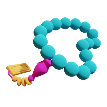 Muslim Tasbih  3D Icon