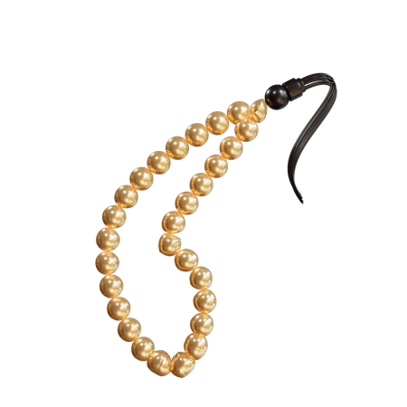 Muslim Tasbih  3D Illustration