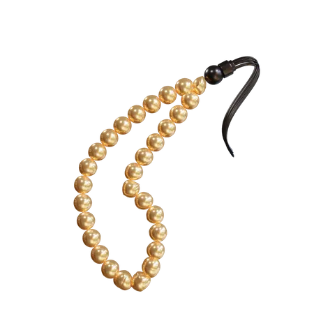 Muslim Tasbih  3D Illustration