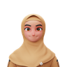 muslim teacher emoji 3d