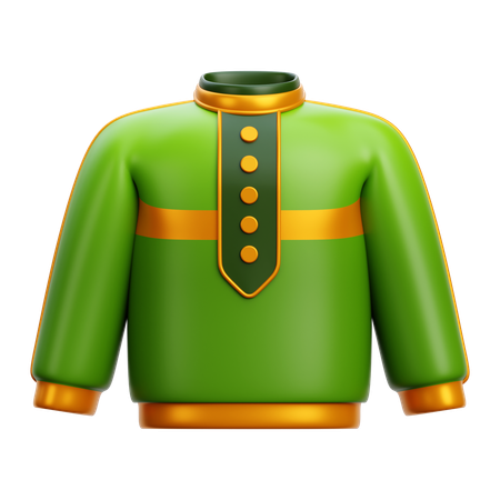 Muslim Wear  3D Icon