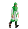 Muslim Woman Walking While Feeling Tired