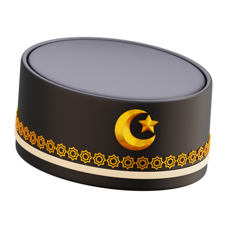 Muslimischen hut  3D Icon