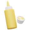 mustard bottle emoji 3d