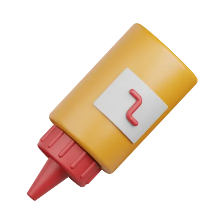 Mustard  3D Icon