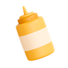 3d mustard bottle emoji