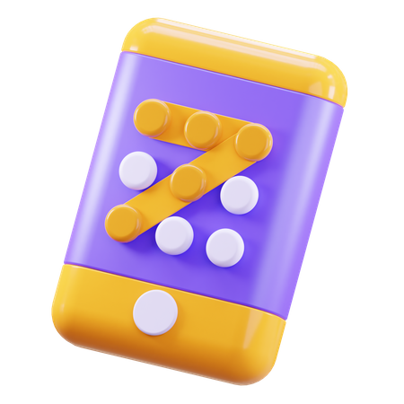 Sperrmuster  3D Icon