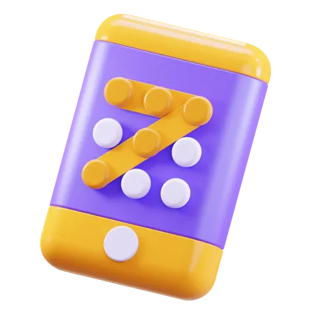 Sperrmuster  3D Icon