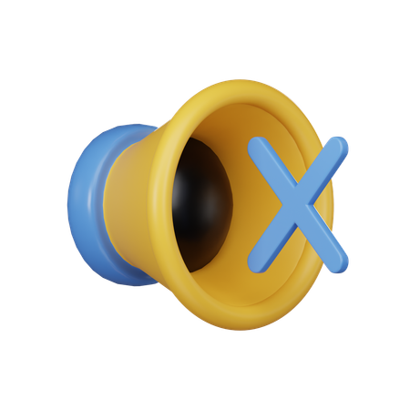 Silenciar  3D Icon