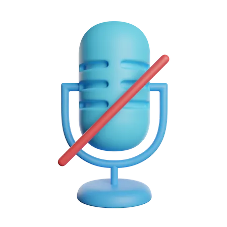 Silent Mute Mode 3D Icon