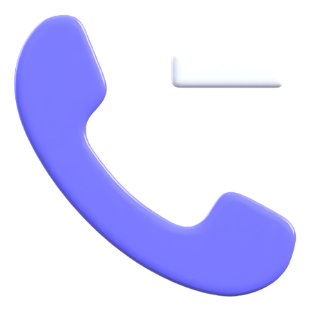 通話をミュートする  3D Icon