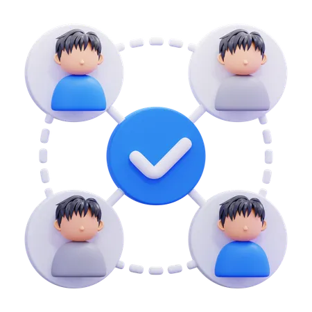 Mutual Consent  3D Icon