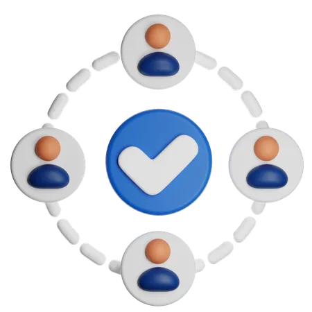 Mutual Consent  3D Icon