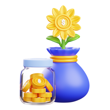 Mutual Funds  3D Icon