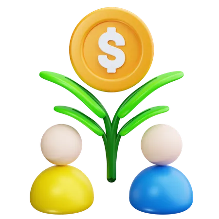 Mutual Funds  3D Icon