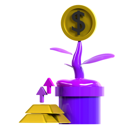 Mutual Funds  3D Icon