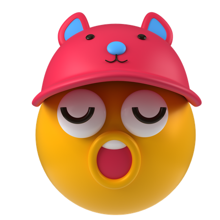 Mütze-Emoji  3D Icon