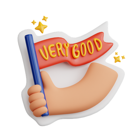 Muy bien  3D Icon