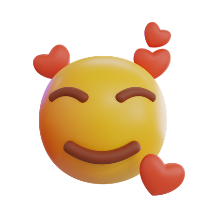 Emojis muy felices  3D Icon