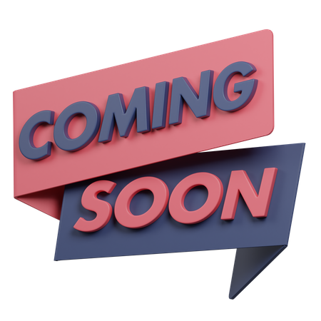 Muy pronto  3D Icon