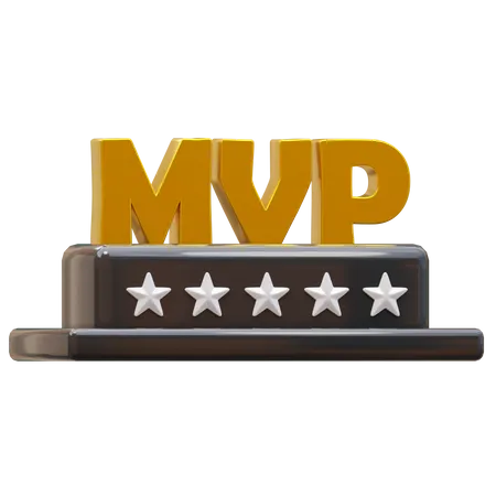 Trophée MVP  3D Icon