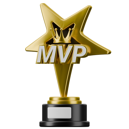 MVP 트로피  3D Icon