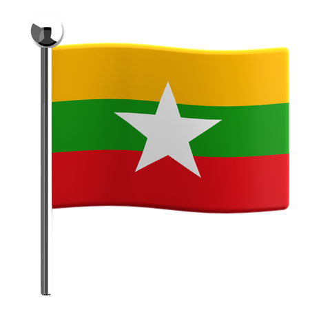 Myanmar  3D Icon