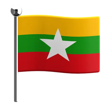 Myanmar  3D Icon