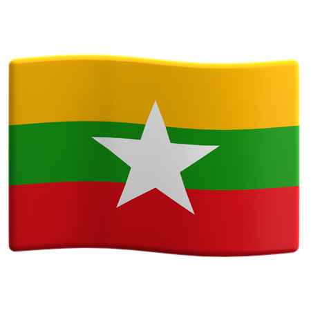 Myanmar  3D Icon