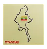 Myanmar Map