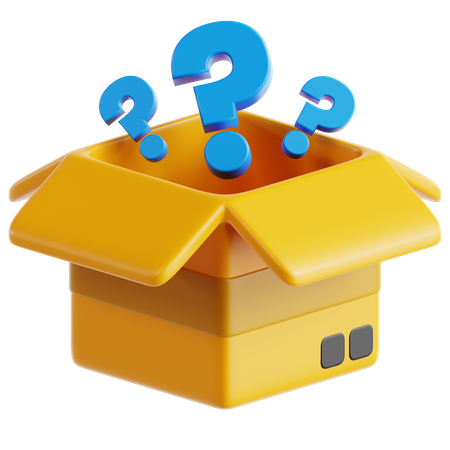 Mysteriöse Schachtel  3D Icon