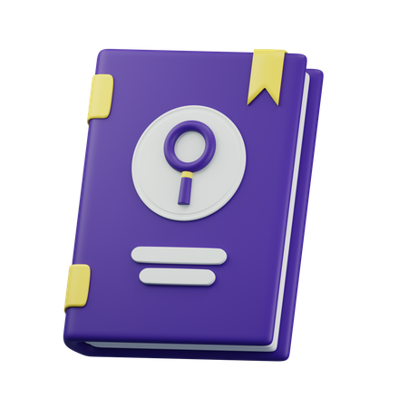 Mystery Book  3D Icon