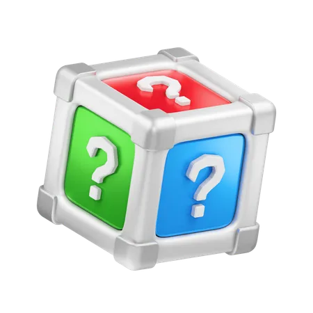Mystery box  3D Icon